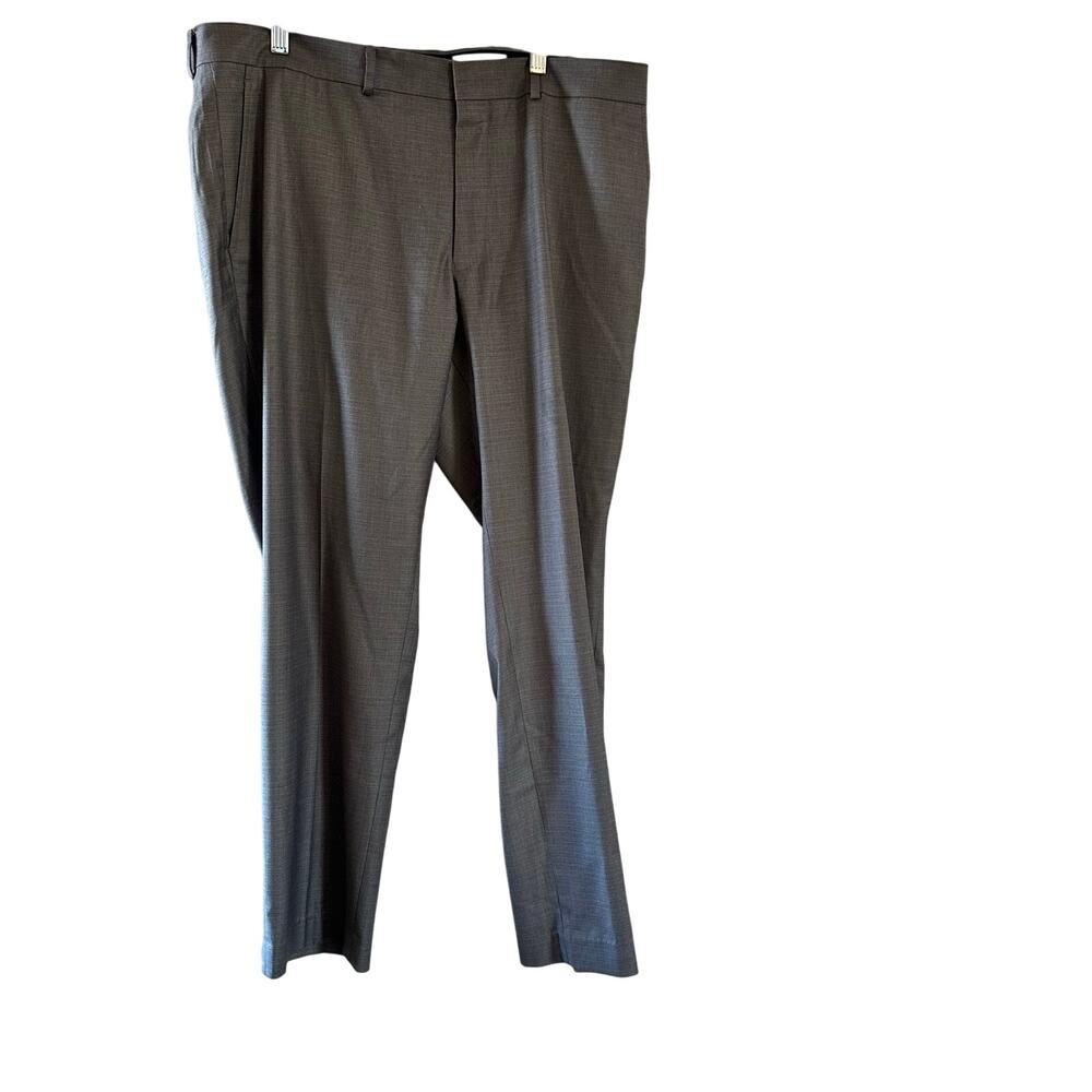 Kenneth Cole Reaction Dress pants 38X30 Gray Techni-Cole